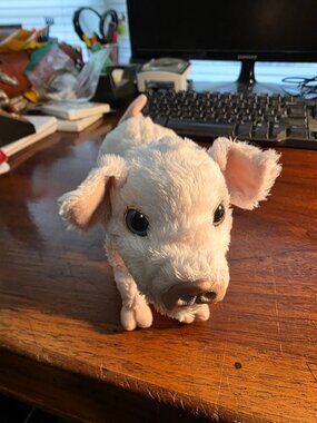 FURREAL FRIENDS PIGLET NEWBORN PIG BABY ANIMATED PLUSH
